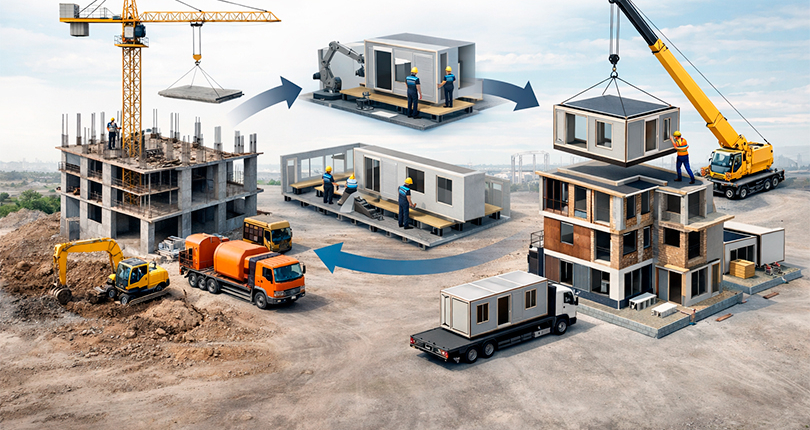 INDUSTRIALIZACIÓN COMO EVOLUCIÓN COMPETITIVA EN LA CONSTRUCCIÓN